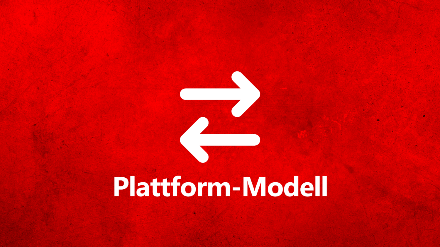 Plattform-Geschäftsmodell